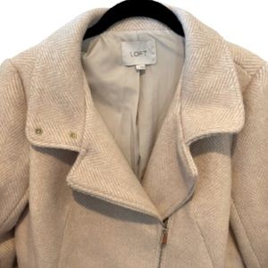 Loft Herringbone Wool Jacket